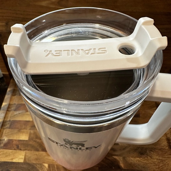 Limited edition Pink white glitter ombré Stanley cup 40 oz - Picture 13 of 14